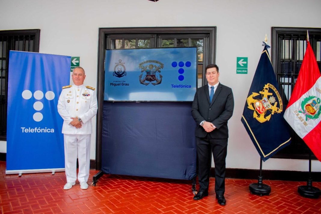 Marina de Guerra del Perú y Telefónica presentan Cruzada Nacional de Valores en Piura