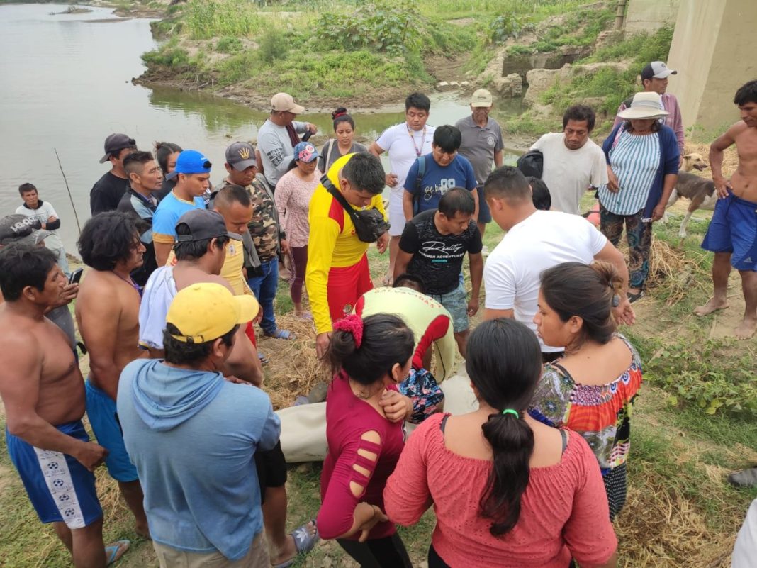 Encontraron cuerpo del padre de familia que murió en el río Piura por salvar a su hijo