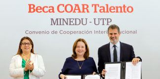 UTP otorgará becas completas a todos los egresados de los Colegios de Alto Rendimiento del Perú
