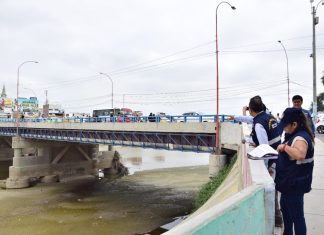 Retirarán semáforo instalado frente a puente Sánchez Cerro para evitar congestión vehicular.