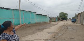Fenónemo El Niño: dirigente exige trabajos de mitigación en A.H. 26 de Agosto.