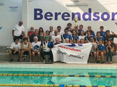 El equipo del Club Berendson, compuesto por 45 nadadores, dominó las diferentes pruebas y relevos