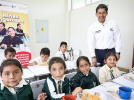 Supervisan trabajo de servicio alimentario escolar en Veintiséis de Octubre