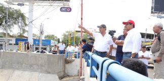Gobernador regional pide a la ANA descolmatar parte urbana del río Piura.