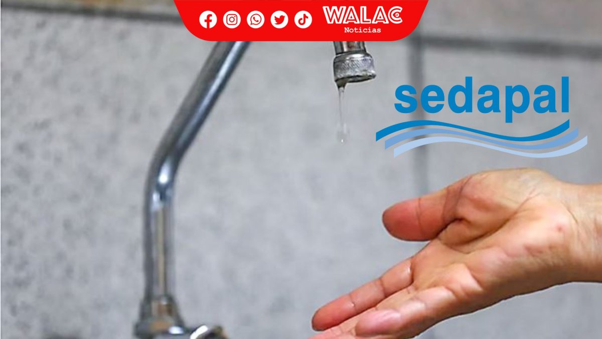 Sedapal corte de agua octubre 2023