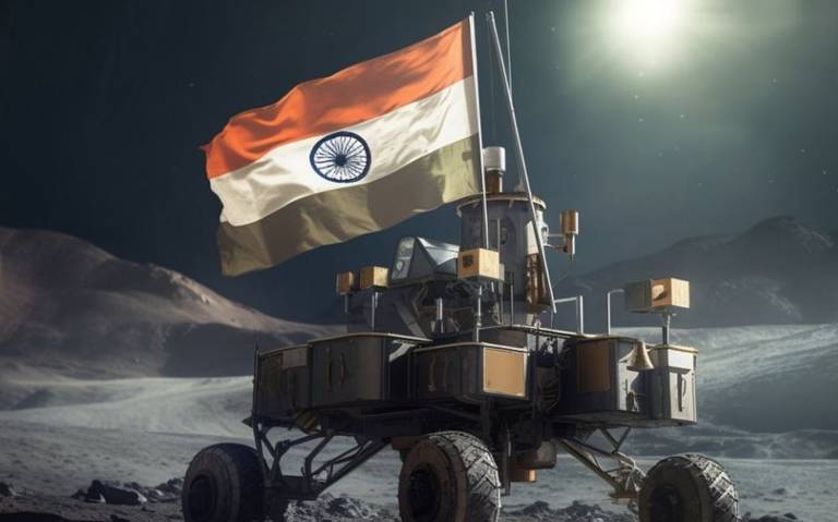 Nave de la India en la Luna se apaga tras 14 días de misión