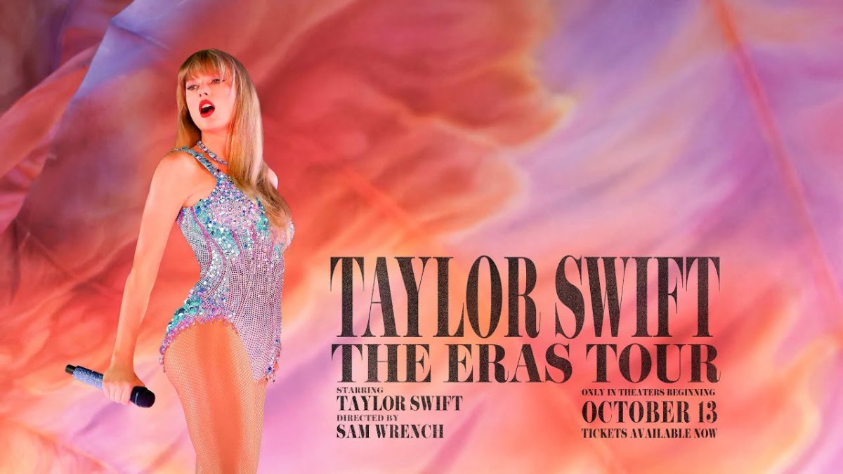 Taylor Swift: la película "The Eras Tour" se estrenará en todo el mundo el 13 de octubre