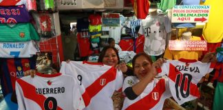 Ventas de camiseta de selección peruana aumentan por eliminatorias.