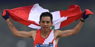 Cristhian Pacheco se consagra bicampeón tras ganar la maratón de los Juegos Panamericanos 2023.