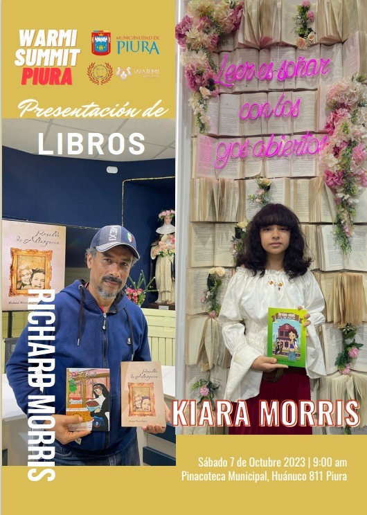  Richard y Kiara Morris: dos generaciones de escritores conquistan Piura
