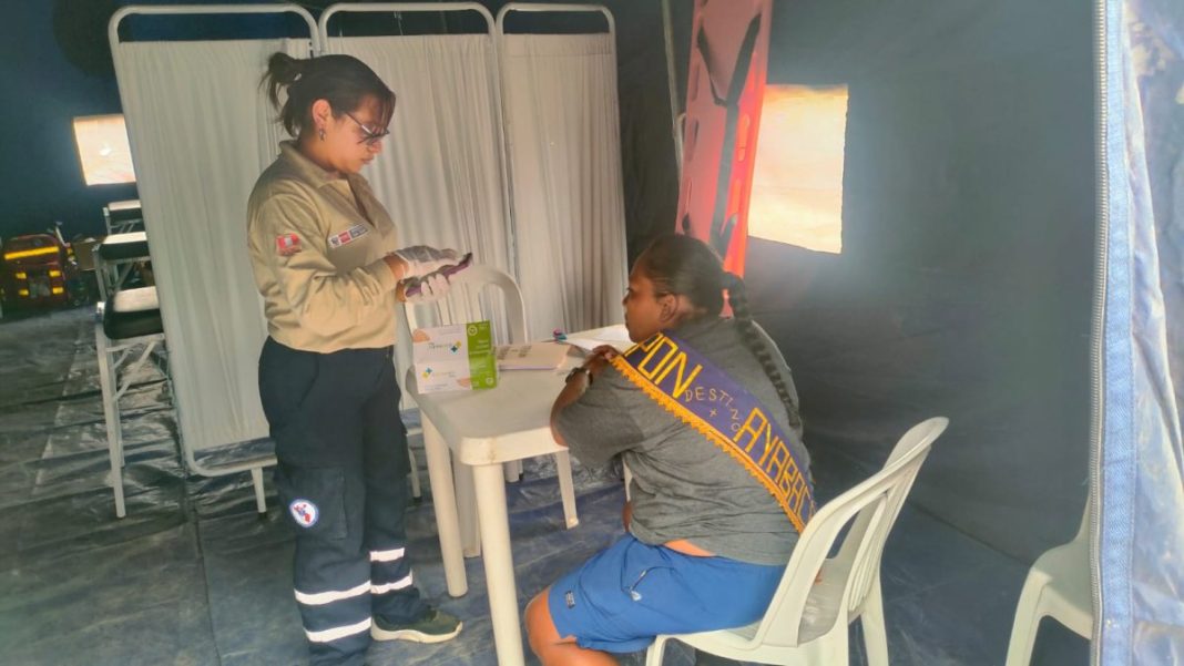 GORE Piura ofrece atención médica a peregrinos del Señor Cautivo de Ayabaca