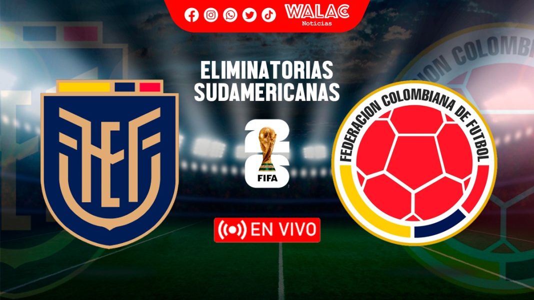 Tarjeta Roja TV EN VIVO Ecuador vs Colombia Eliminatorias 2026