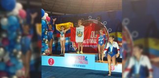 Piura: jóvenes gimnastas triunfan en la copa internacional Guayaquil Classic Gymnastics