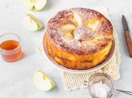 Prepara este clásico de la repostería casera y disfruta de un delicioso queque de manzana con tu familia o amigos.