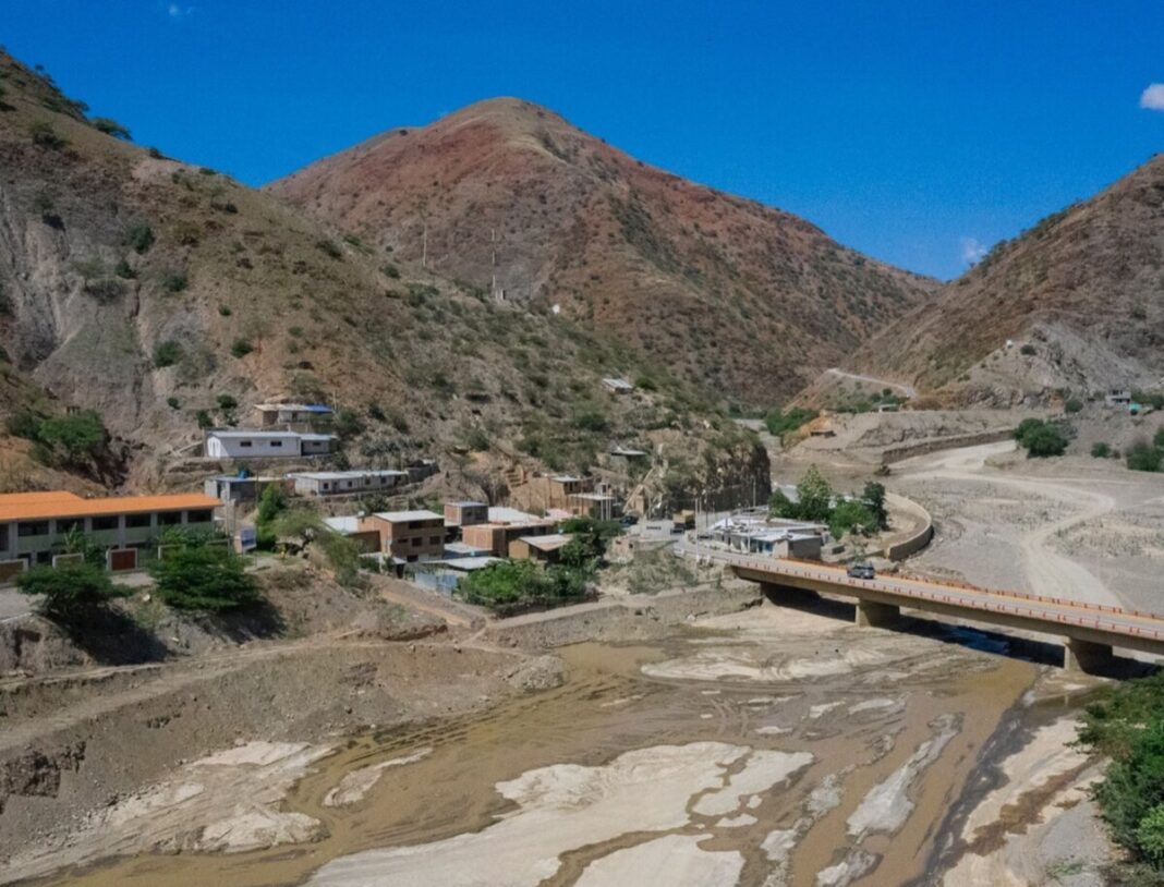 Obras de prevención en quebradas de Huarmaca ya se encuentran en fase final