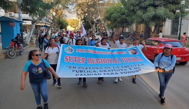 Piura: profesores acatarán paro nacional este jueves 23 