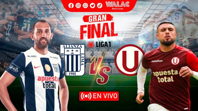 Resumen del partido Alianza Lima vs Universitario por la Final Liga 1