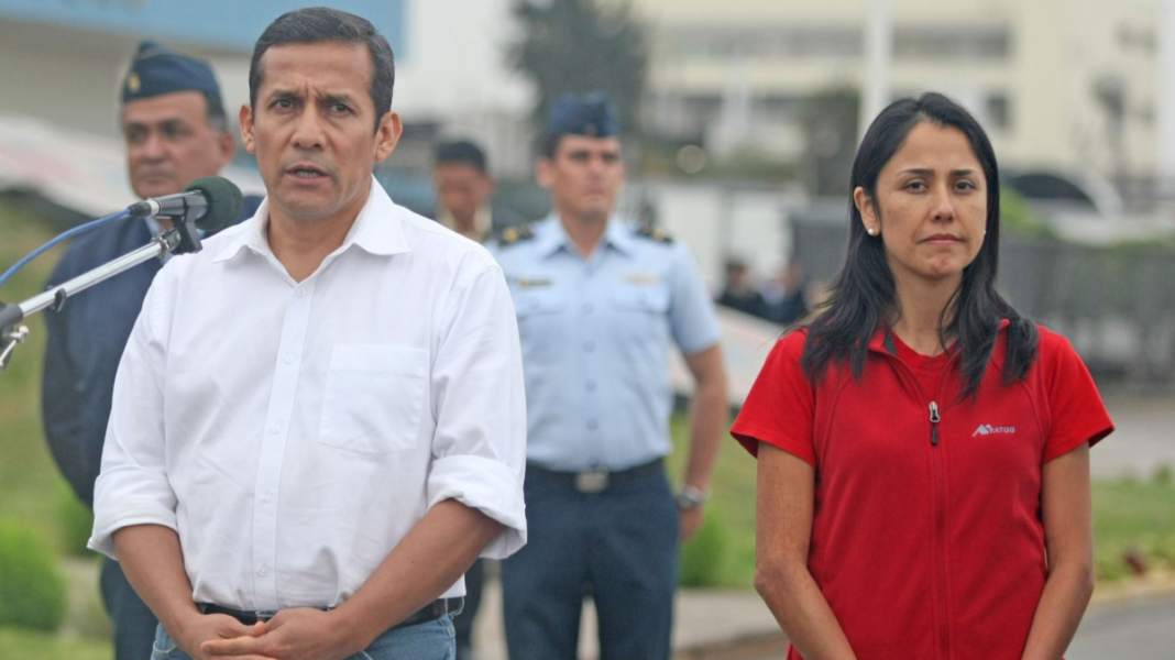 Poder Judicial ordena levantar el secreto bancario de Ollanta Humala y Nadine Heredia.