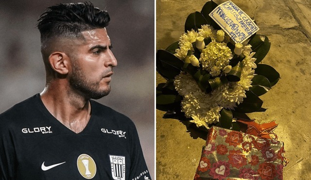 El "Kaiser" bajo amenaza: Carlos Zambrano recibe un arreglo floral fúnebre de presuntos hinchas de Universitario