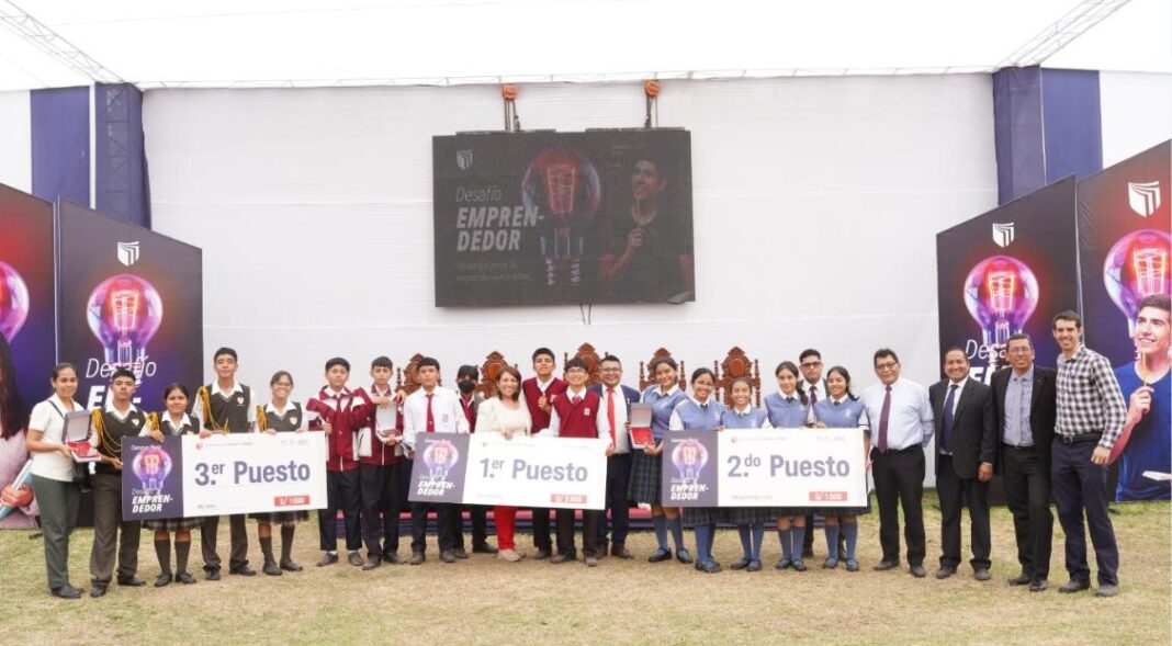 Colegios de Piura y Sullana ganan concurso “Desafío Emprendedor 2023”.