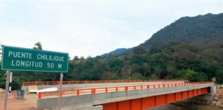 Chulucanas: construcción de puente Chililique se encuentra en la etapa final.