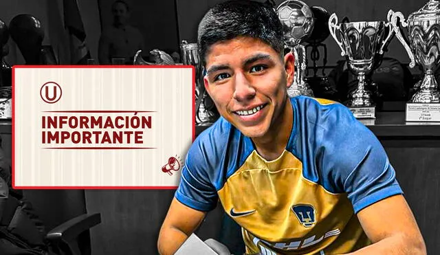 Universitario reclama falta de documentación en traspaso de Piero Quispe a Pumas