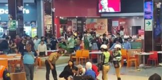 Guerra entre bandas habría desatado balacera que dejó un muerto en Mall Plaza de Trujillo.