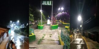 Enosa instala luminarias LED para mejorar alumbrado público en Jililí y Oxahuay