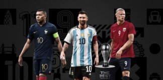 FIFA The Best-Haaland, Messi y Mbappé nominados a mejor jugador del mundo