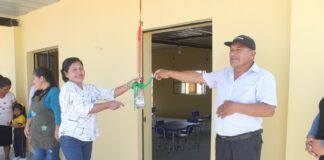 Tambogrande: comuna inaugura aula en Pronoei de CP15 Alto.