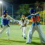 Castilla: niños y adolescentes practican taekwondo en escuela "Formando Talentos"