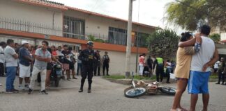 Piura: joven de 21 años muere en despiste de motocicleta.