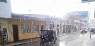 Senamhi pronostica lluvias en Ayabaca y Huancabamba este 18 y 19 de abril.