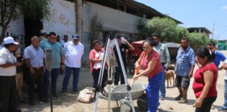 Tambogrande: inician proyecto de agua y alcantarillado en Urb. Mario León