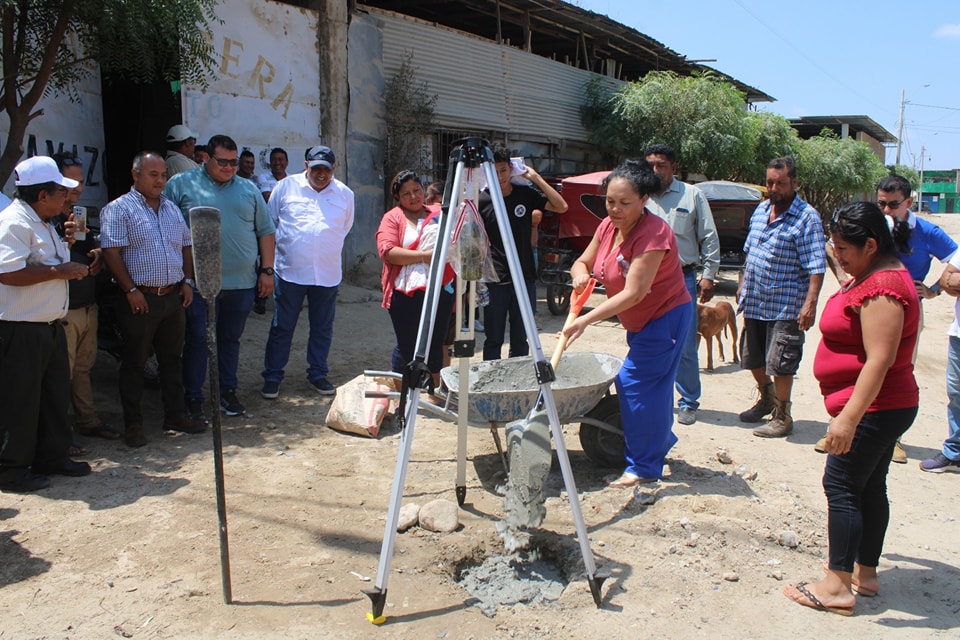 Tambogrande: inician proyecto de agua y alcantarillado en Urb. Mario León