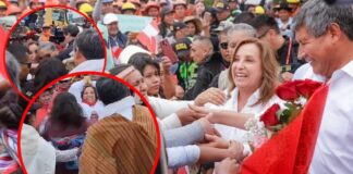 Agreden a Dina Boluarte en Ayacucho: Una mujer la jaloneó de los cabellos