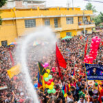 Carnavales 2024: cientos de piuranos disfrutaron de tradicional "manguerazo" en Catacaos