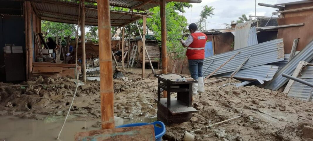 La región Piura registra 137 damnificados por las lluvias