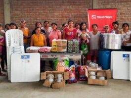 60 familias son beneficiadas con la reactivación de comedor popular del caserío de Miraflores