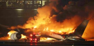 Choque de dos aviones en Japón deja cinco fallecidos y un herido estado grave
