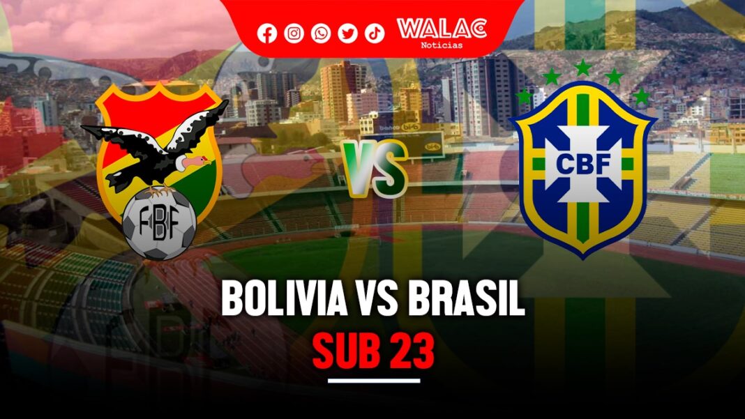 VER Bolivia vs Brasil Sub23 EN VIVO por los Preolímpicos 2024