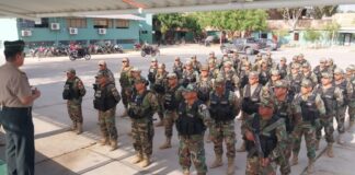 Ayabaca: llegan 48 agentes de la Dinoes para reforzar la seguridad en la frontera.