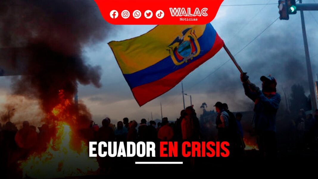 Presidente ecuatoriano descarta negociar con bandas criminales