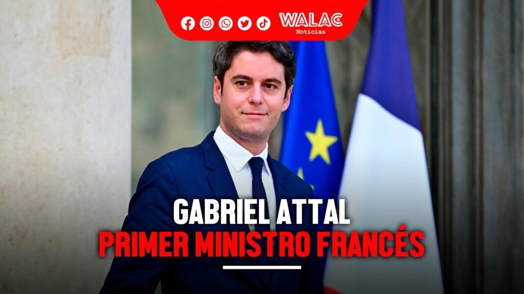 Gabriel Attal quién es el primer ministro abiertamente gay de Francia