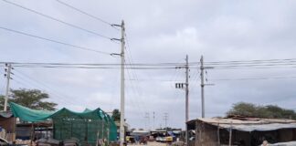Sullana: 200 comerciantes en alto riesgo por cercanía a cables de alta tensión