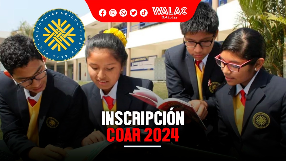 Inscripción COAR 2024 LINK para postular MINEDU