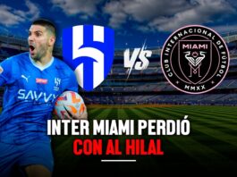 Inter Miami cayó frente al Al Hilal por la Riyadh Season Cup