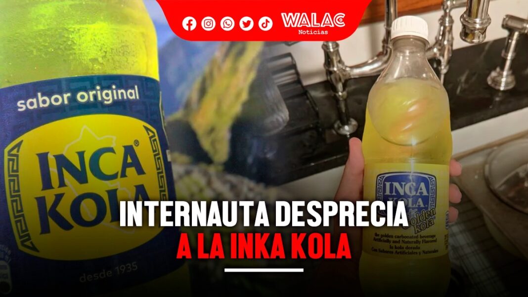 Internauta desprecia a la Inka Kola usuarios responden en las redes sociales