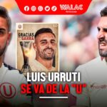 Luis Urruti se va de la U luego de cuatro temporadas