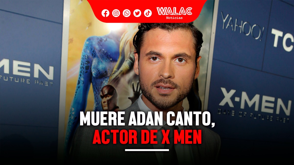 Muere Adan Canto, actor de X-men, a sus 42 años